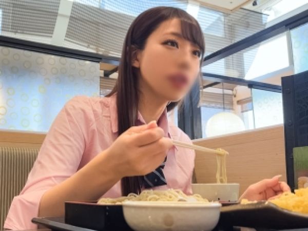 【制服美少女との危険なデート】『車内でしちゃダメ…』純粋なJKが我慢できず車内フェラ♥ホテルでは制服着たまま生挿入！恥じらう姿がたまらない生ハメSEX♡