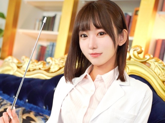 【保健室の秘密授業】『先生が教えてあげる…』パイパン美熟女教師が生徒に実践指導！バックで激しく突かれて、理性を失うほど感じちゃう♡